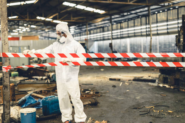 Professional Drug Lab Cleanup technician working in Tres Pinos, CA